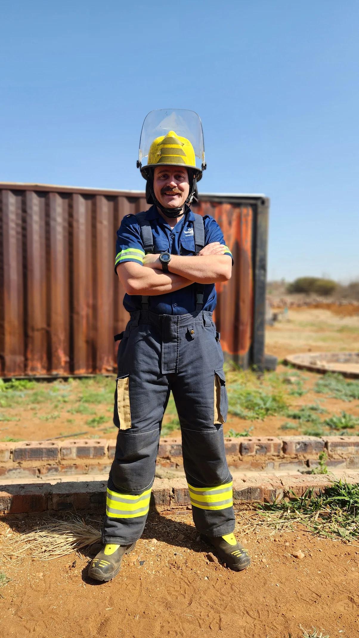 Kyle Goss-Ross, former EMCARE firefighter student